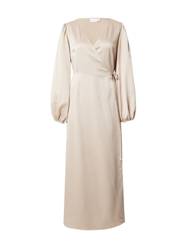 VILA VILA Рокля 'ELLIE'  таупе сиво