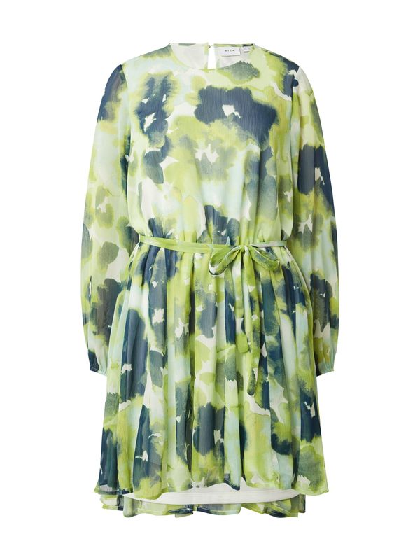 VILA VILA Рокля 'FALIA ROA'  петрол / мента / ябълка / бяло