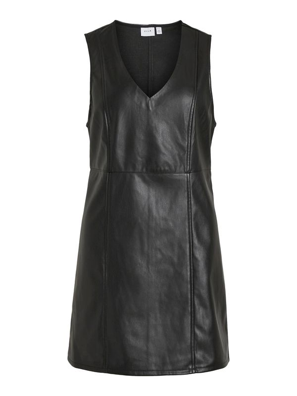 VILA VILA Рокля 'Line'  черно