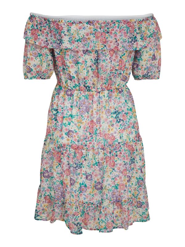 VILA VILA Рокля 'MADISON'  пастелнолилаво / пъстро