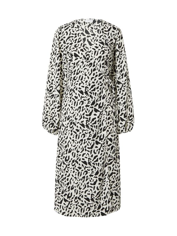 VILA VILA Рокля 'MATHILDE'  светлобежово / черно