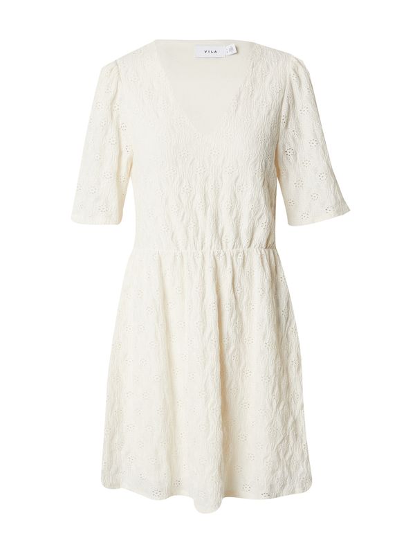VILA VILA Рокля 'MELANIE'  кремаво