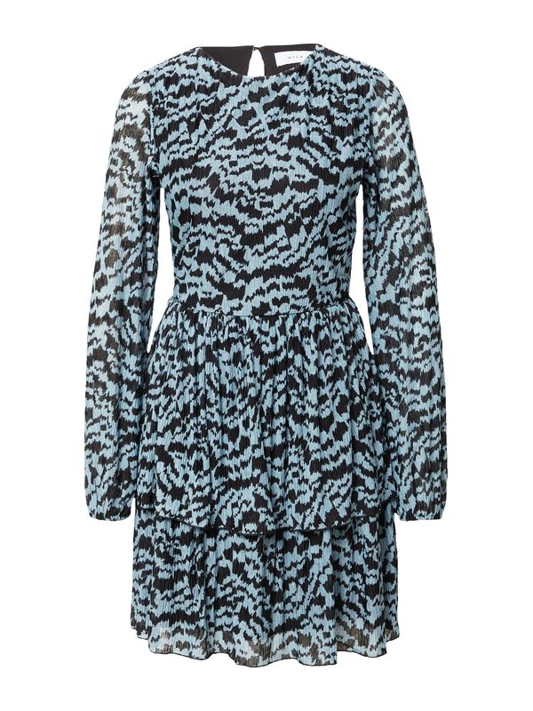 VILA VILA Рокля 'MENA'  светлосиньо / черно