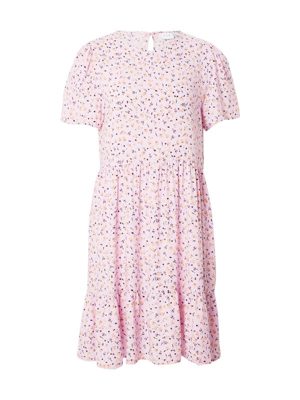 VILA VILA Рокля 'Paya'  кайсия / бледорозово / черно / бяло