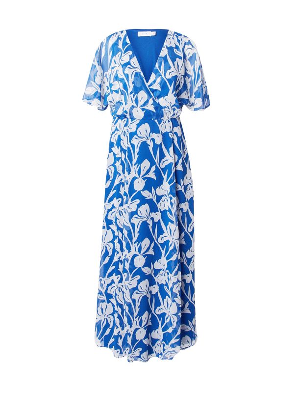 VILA VILA Рокля 'RILLA'  синьо / бяло