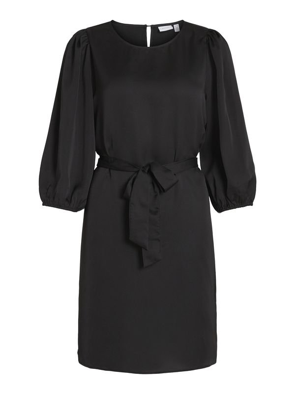 VILA VILA Рокля тип риза  черно