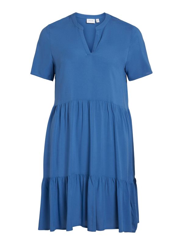 VILA VILA Рокля тип риза 'Paya'  кралско синьо