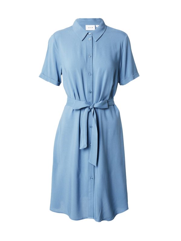 VILA VILA Рокля тип риза 'PAYA'  небесносиньо