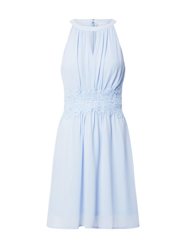 VILA VILA Рокля за коктейл  светлосиньо