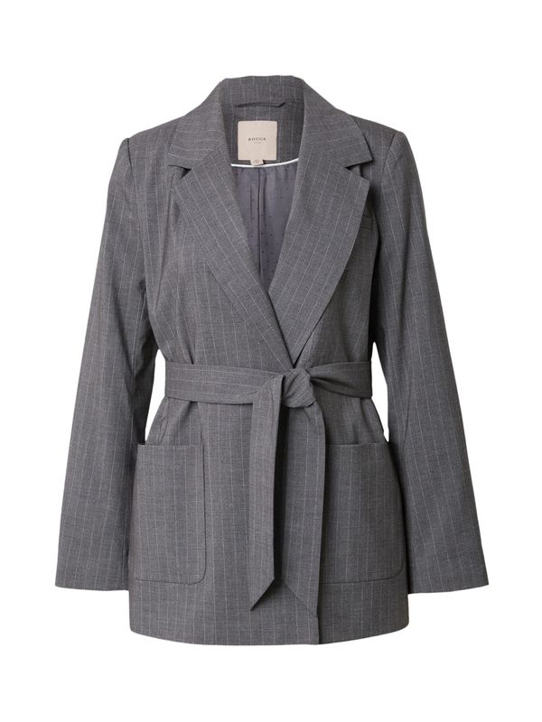 VILA ROUGE VILA ROUGE Блейзър 'LUCINDA'  тъмносиво / бяло