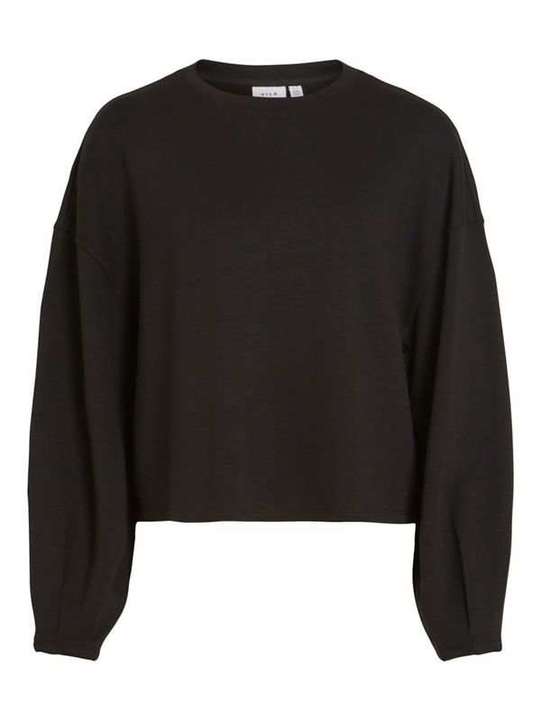 VILA VILA Суичър  черно