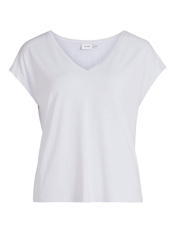 VILA VILA Тениска  бяло