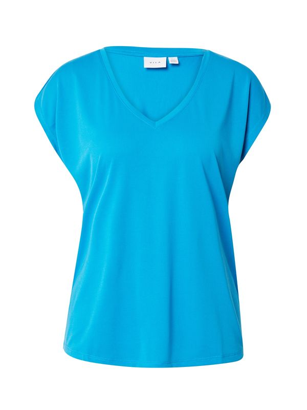 VILA VILA Тениска 'DALA'  лазурно синьо