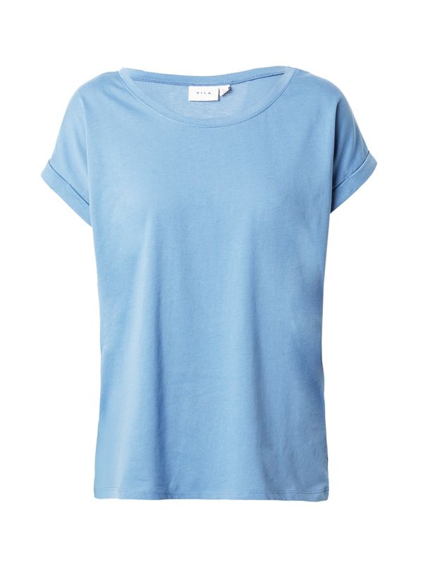 VILA VILA Тениска 'DREAMERS'  небесносиньо