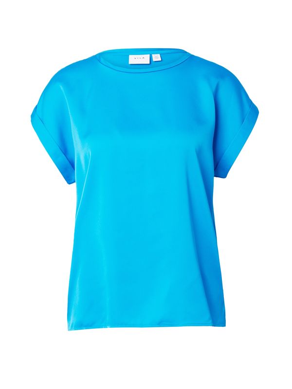 VILA VILA Тениска 'ELLETTE'  синьо