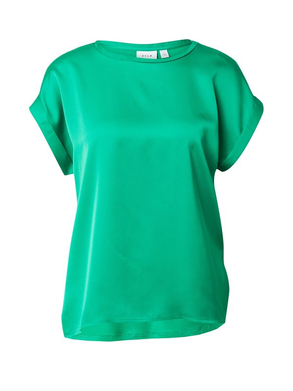 VILA VILA Тениска 'ELLETTE'  светлозелено