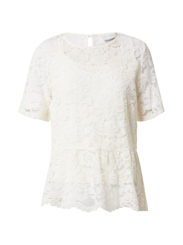 VILA VILA Тениска 'EMILIE'  цвят "пясък"