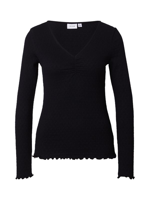 VILA VILA Тениска 'FIBIA'  черно