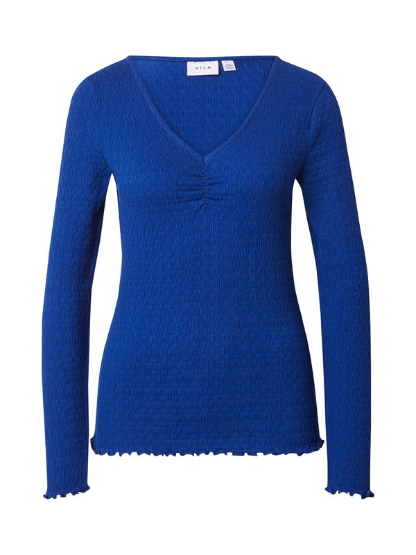 VILA VILA Тениска 'FIBIA'  синьо