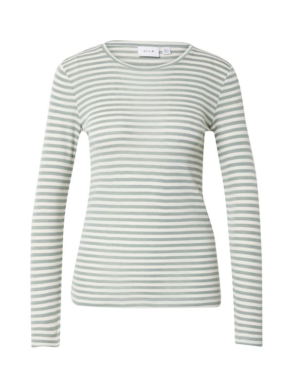 VILA VILA Тениска 'JUBIA'  маслина / ябълка