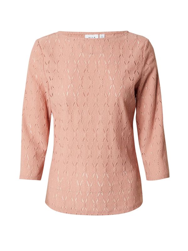 VILA VILA Тениска 'KARLA'  пепел от рози