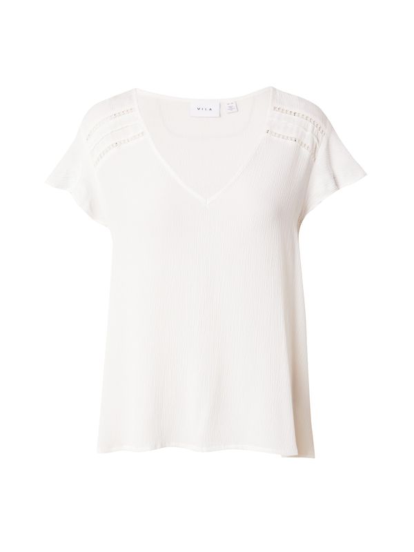 VILA VILA Тениска  кремаво