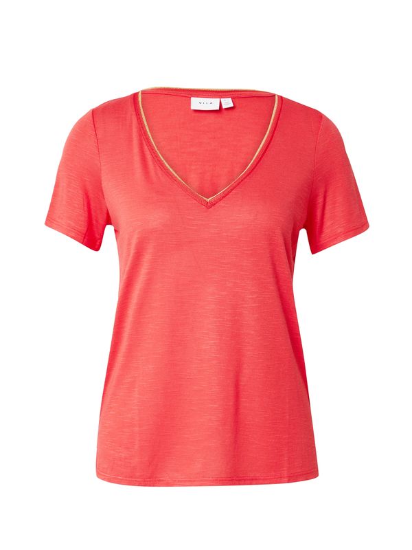 VILA VILA Тениска 'NOEL'  червено