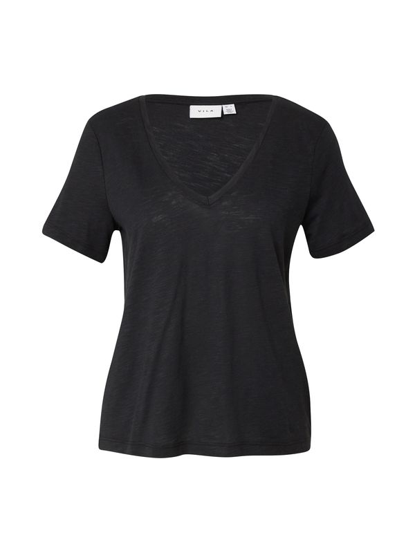 VILA VILA Тениска 'NOVA'  черно