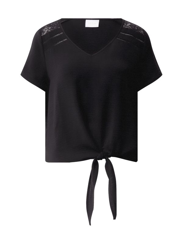 VILA VILA Тениска 'RASHA'  черно
