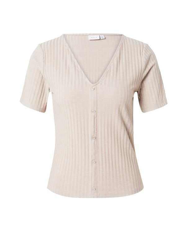 VILA VILA Тениска 'RIBINI'  светлобежово