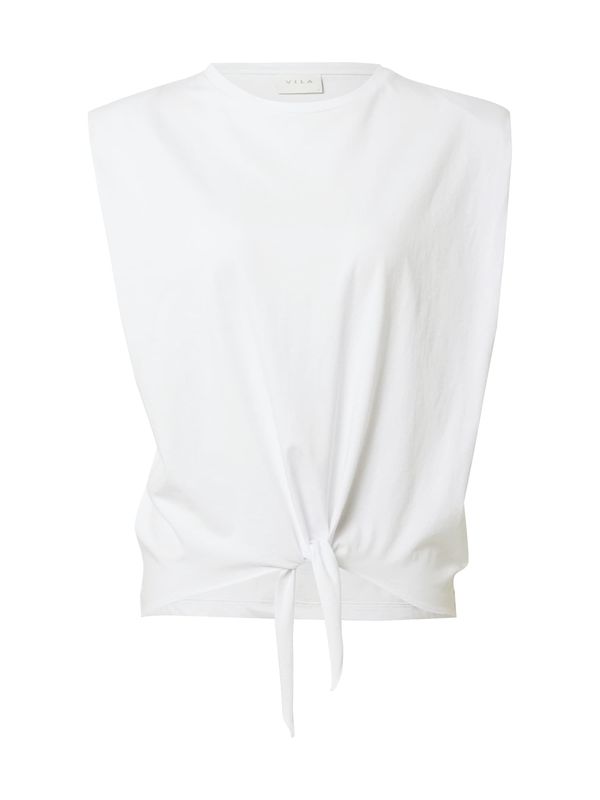 VILA VILA Топ  бяло