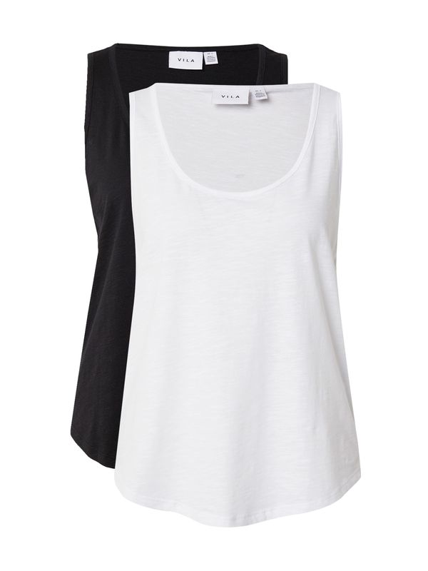 VILA VILA Топ 'CILLE'  бяло
