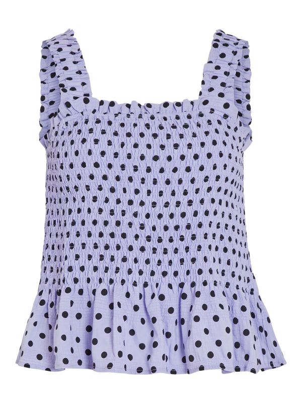 VILA VILA Топ 'Most'  лавандула / черно