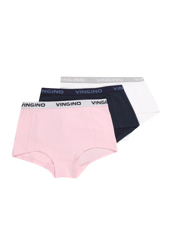 VINGINO VINGINO Долни гащи 'Hipster'  нощно синьо / бледорозово / бяло