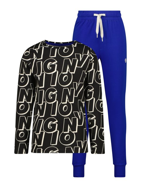 VINGINO VINGINO Комплект пижама  кралско синьо / черно / бяло