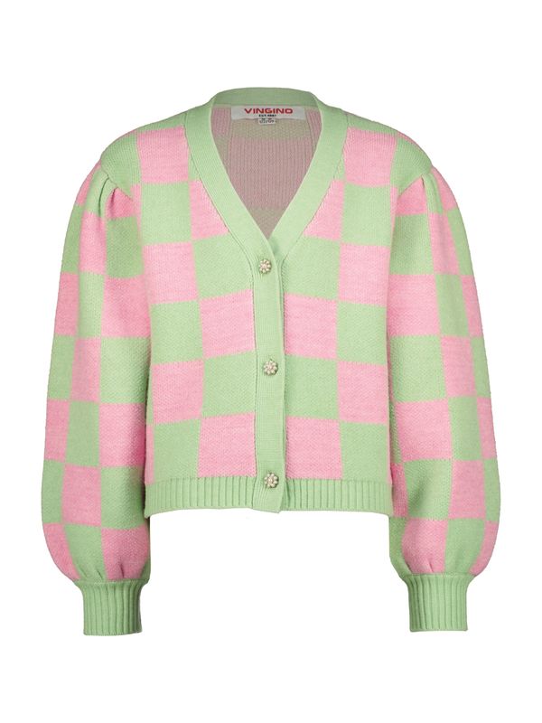 VINGINO VINGINO Плетена жилетка  киви / питая