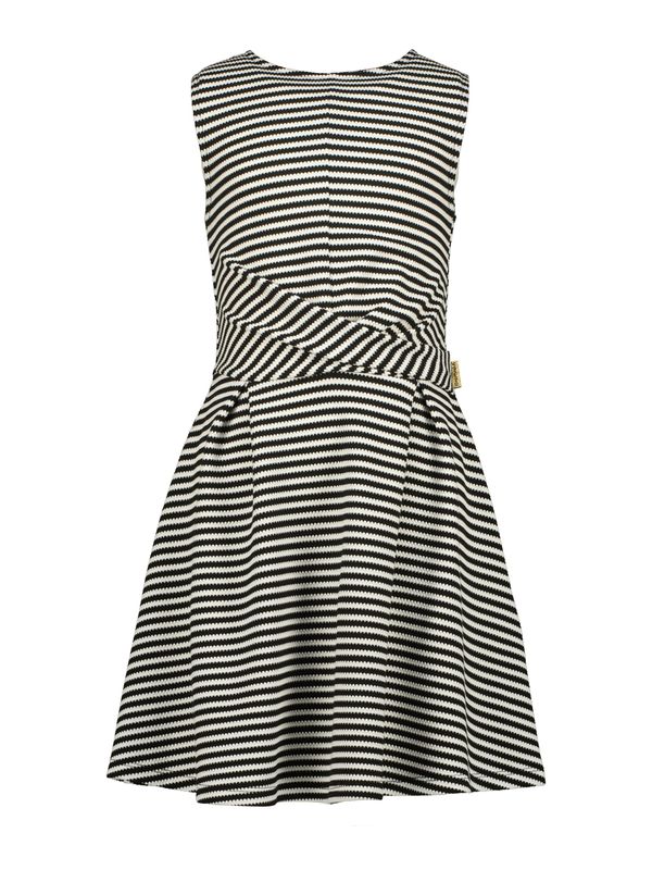 VINGINO VINGINO Рокля 'Puk'  черно / бяло