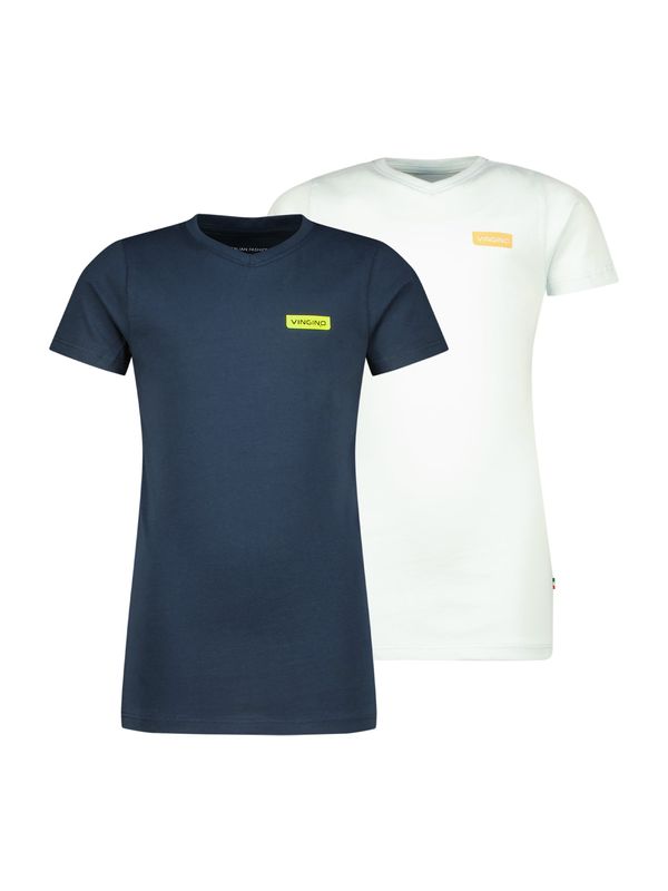 VINGINO VINGINO Тениска  тъмносиньо / жълто / оранжево / бяло