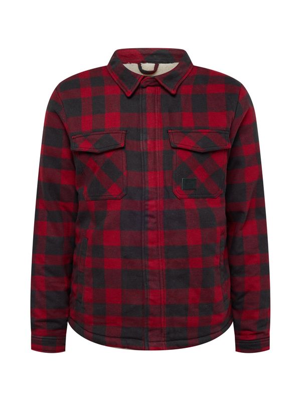 Vintage Industries Vintage Industries Преходно яке 'Craft'  червено / черно