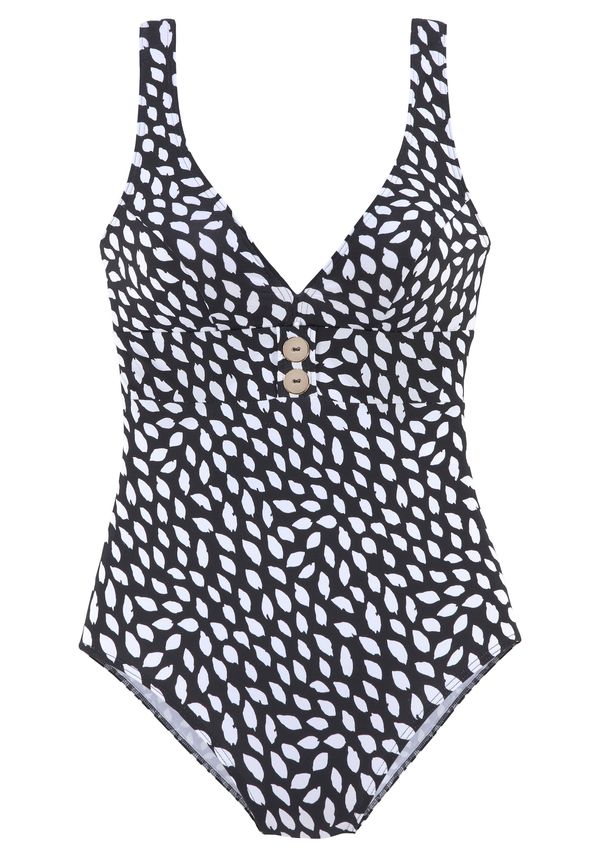 VIVANCE VIVANCE Бански костюм  черно / бяло