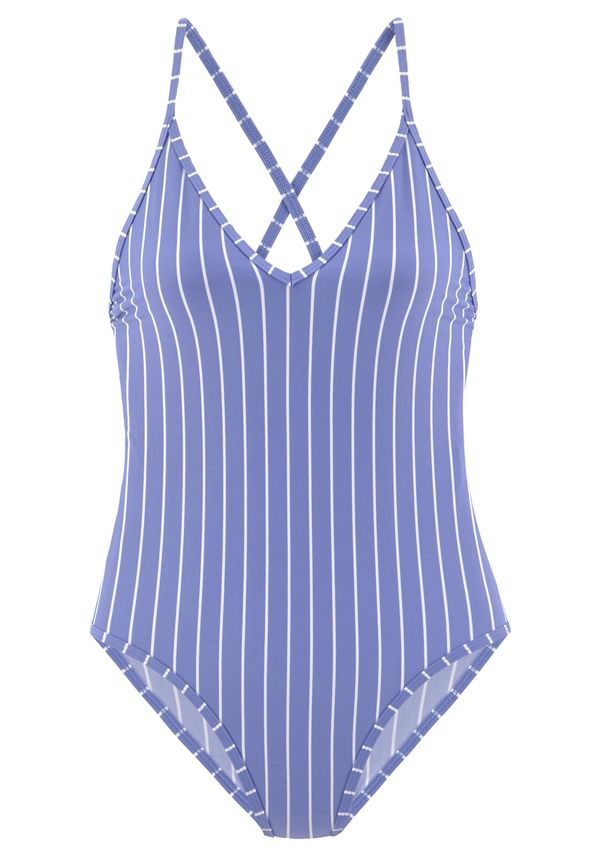 VIVANCE VIVANCE Бански костюм  светлосиньо / бяло