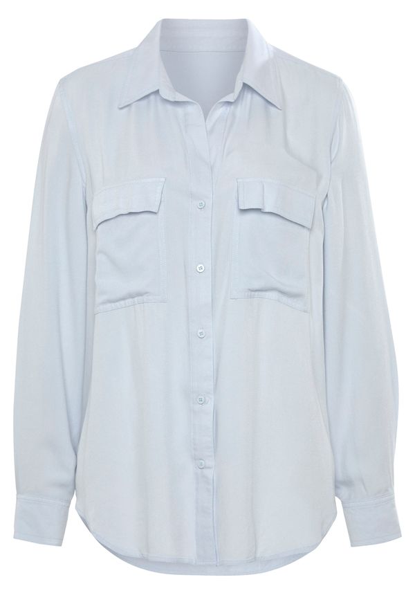 VIVANCE VIVANCE Блуза  светлосиньо