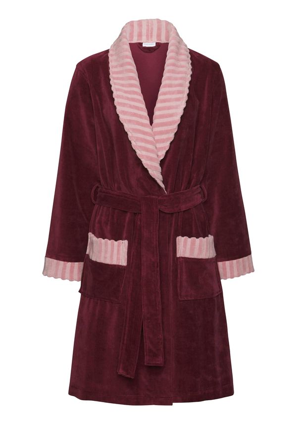 VIVANCE VIVANCE Дълъг халат за баня 'Dreams'  боровинка