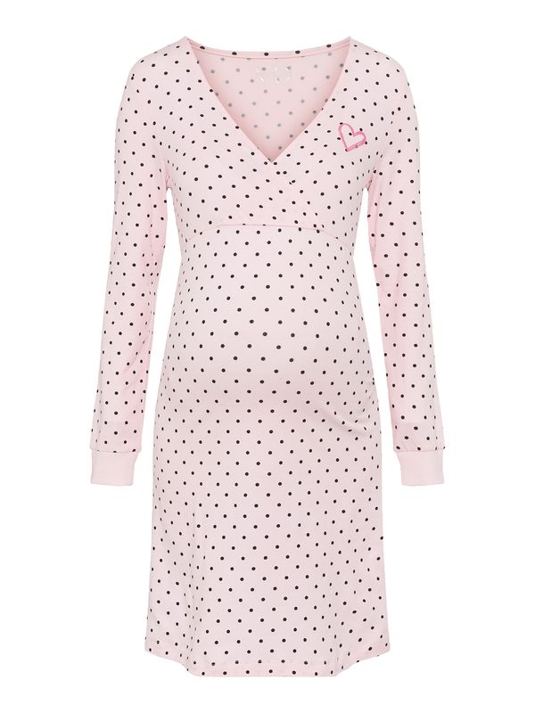 VIVANCE VIVANCE Нощница 'Dreams'  бледорозово / светлорозово / черно