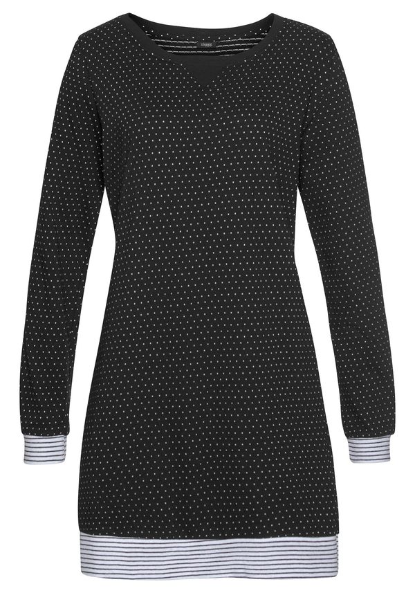 VIVANCE VIVANCE Нощница 'Dreams'  черно / бяло