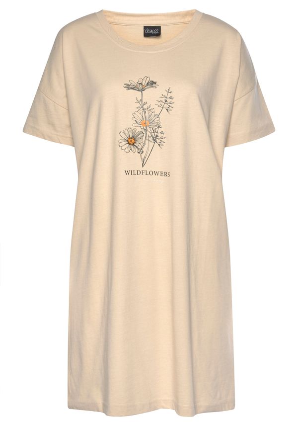 VIVANCE VIVANCE Нощница 'Dreams'  телесен цвят / нейви синьо / светлосиньо / шафран / черно