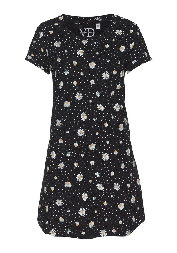 VIVANCE VIVANCE Нощница 'Dreams'  жълто / зелено / черно / бяло