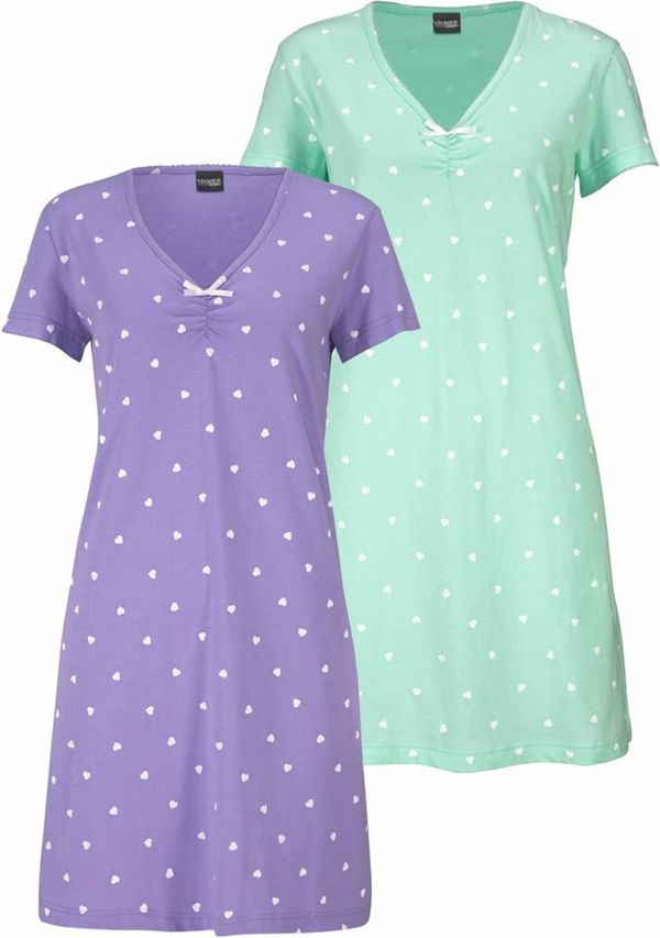 VIVANCE VIVANCE Нощница  мента / светлолилаво