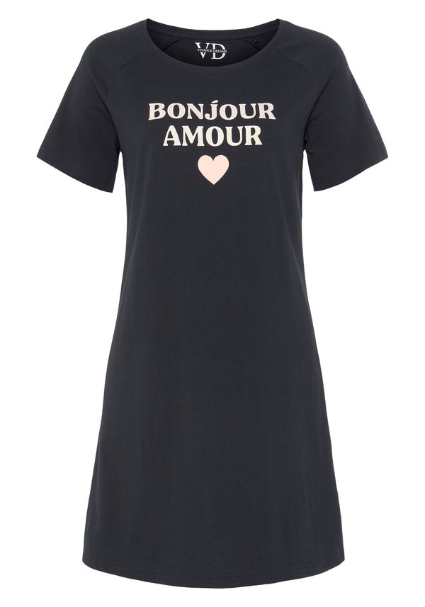 VIVANCE VIVANCE Нощница  нощно синьо / бяло