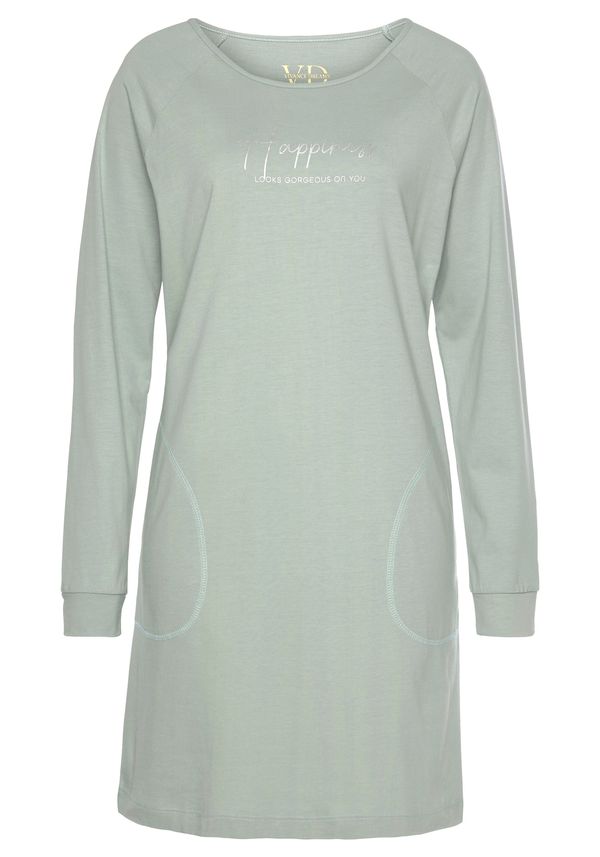 VIVANCE VIVANCE Нощница  пастелно зелено / сребърно